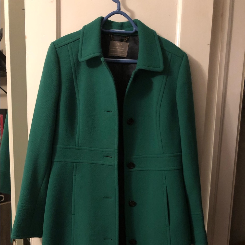 Gorgeous green JCrew Coat!